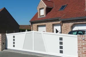 portail coulissant hauteur 1m50