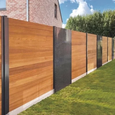 cloture mix and match bois